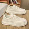 2025 Men Casual Leather Board Shoes Classic Lace Up Skateboard Shoe Comfy High Quality Flat Designer Shoes Outdoor Walking Shoe
