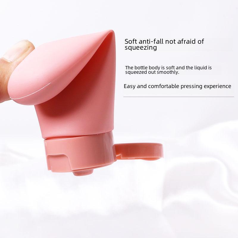 Flacone Squeeze da Viaggio da 60ml per Shampoo, Bagnoschiuma, Lozione e Sapone per le Mani
