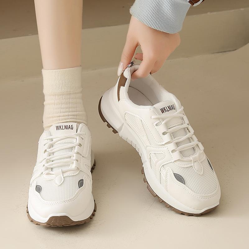 

Spring and Autumn Elegant Round-Toe Sexy Running Sports Casual Shoes Fashi Best Selling New Comfort Plus-Size Women s Shoes 36 хаки