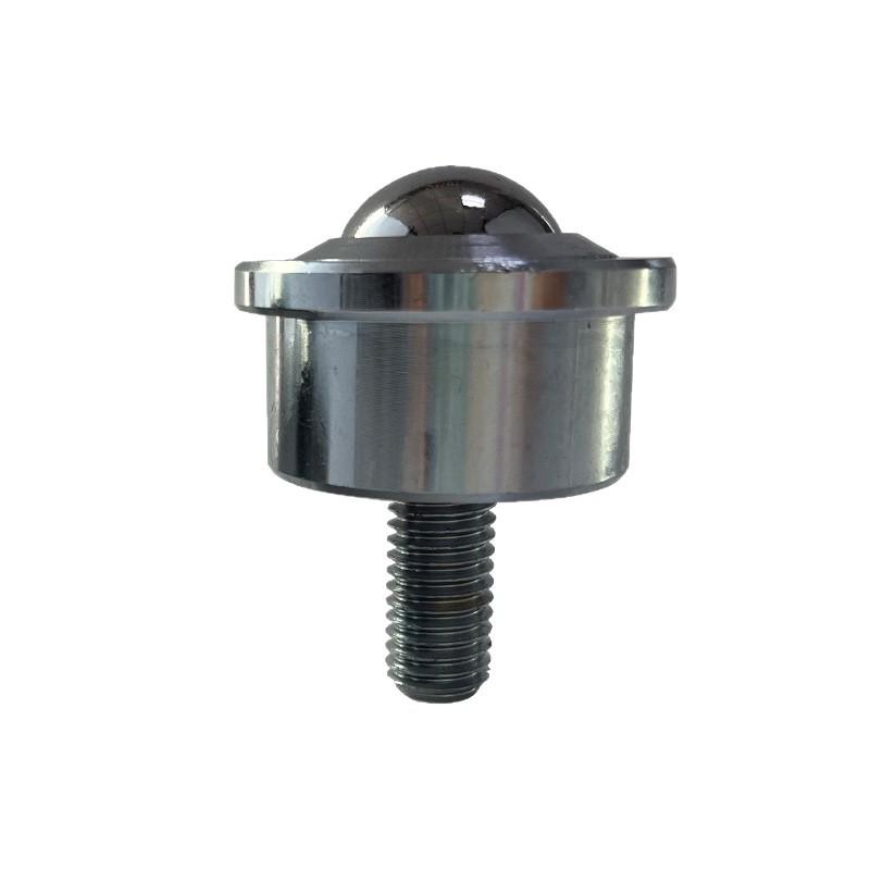 Heavy-Duty Stainless Steel Universal Wheel with Stem Car-Type Bullseye Ball Bearing