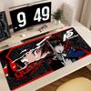 Tappetino per Mouse da Gioco Grande Tappetino per Scrivania Antiscivolo Bordi Cuciti Stampa Persona Anime Tappetino per Tastiera per Giocatore Ufficio a Casa