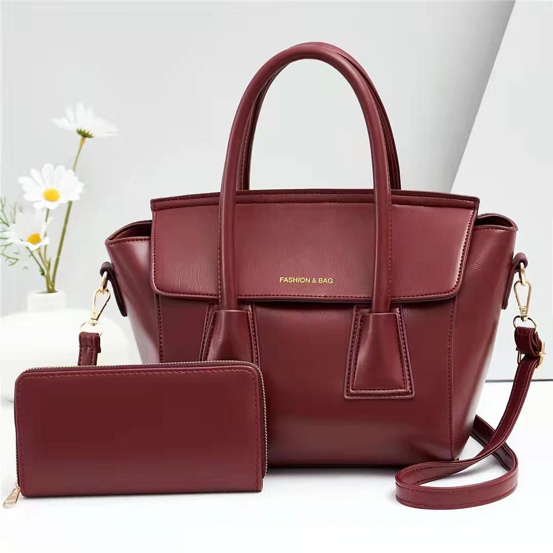 

Latest Design Two-piece Complete Set of Large Size Capacity Women s Bag Single Shoulder Temperament Casual Women s Bag