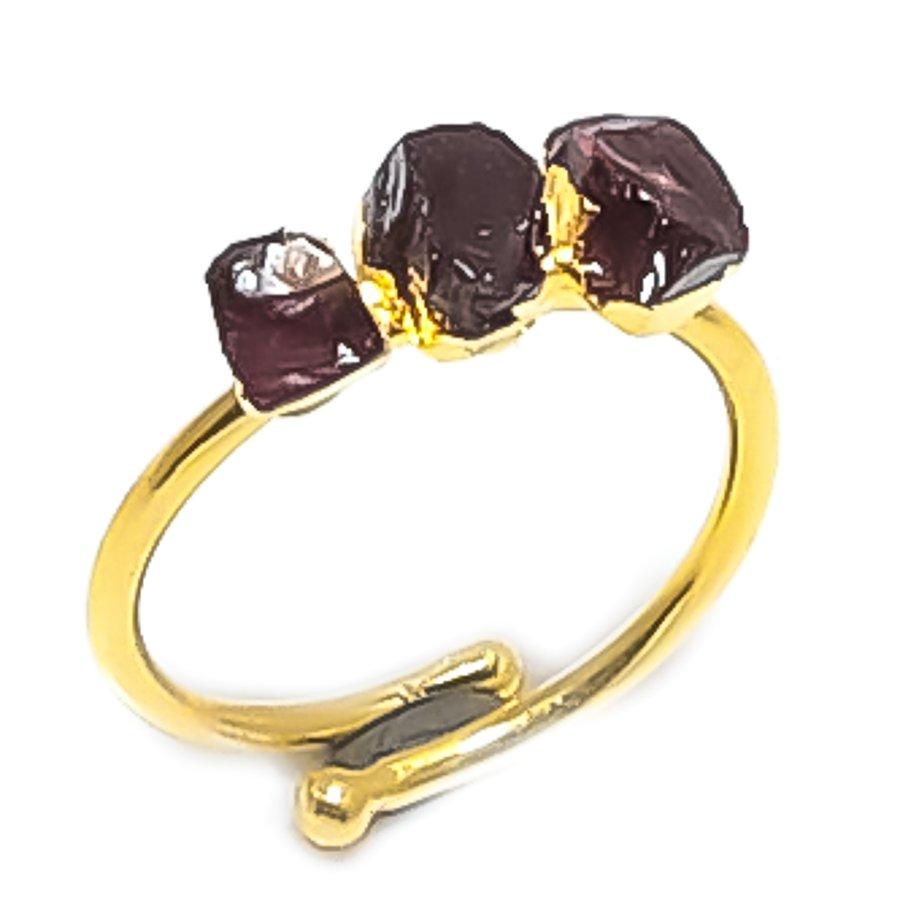 Pink Tourmaline Gemstone 925 Sterling Silver Jewelry Ring Size Adj