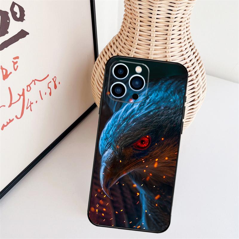 Eagle Hawk Bird Animal Phone Case For iPhone 16 Pro Max 15 14 13 11 12 17 Pro Max mini 15 16 Plus 16e 17 Air Cover