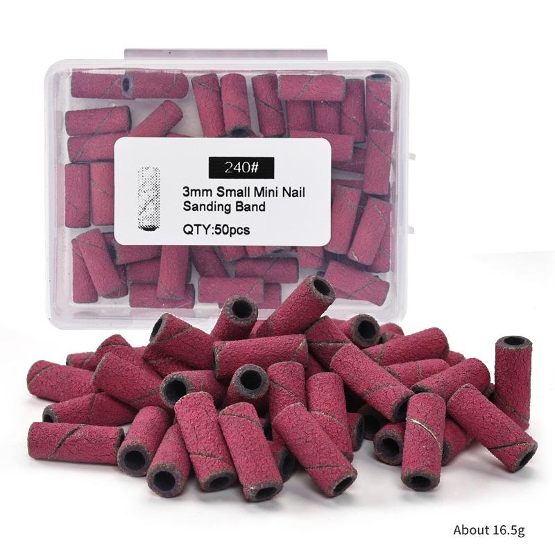 Set Manichiură Mini Bandă Abrazivă pentru Unghii și Mandrină