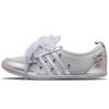 Diona Ballet Fabric Slip Resistant Abrasion Resistant Low Top Skateboard Shoes Women's Silver JR7319(TeamF-)