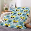 1Pc Powerpuff Girls Blanket For Couch Bed Plush Cozy Fuzzy Blanket Super Soft Warm Blankets For Fall And Winter 0918295