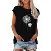 JPNTKY Women's Fashion Casual Sleeveless O-Neck  Blouses & Shirts