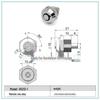 Spring-Loaded Mini Push Lock for Advertising Light Boxes and Cabinets