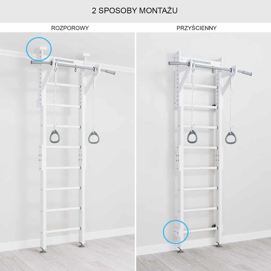 Eco 1 Gymnastic Ladder - White