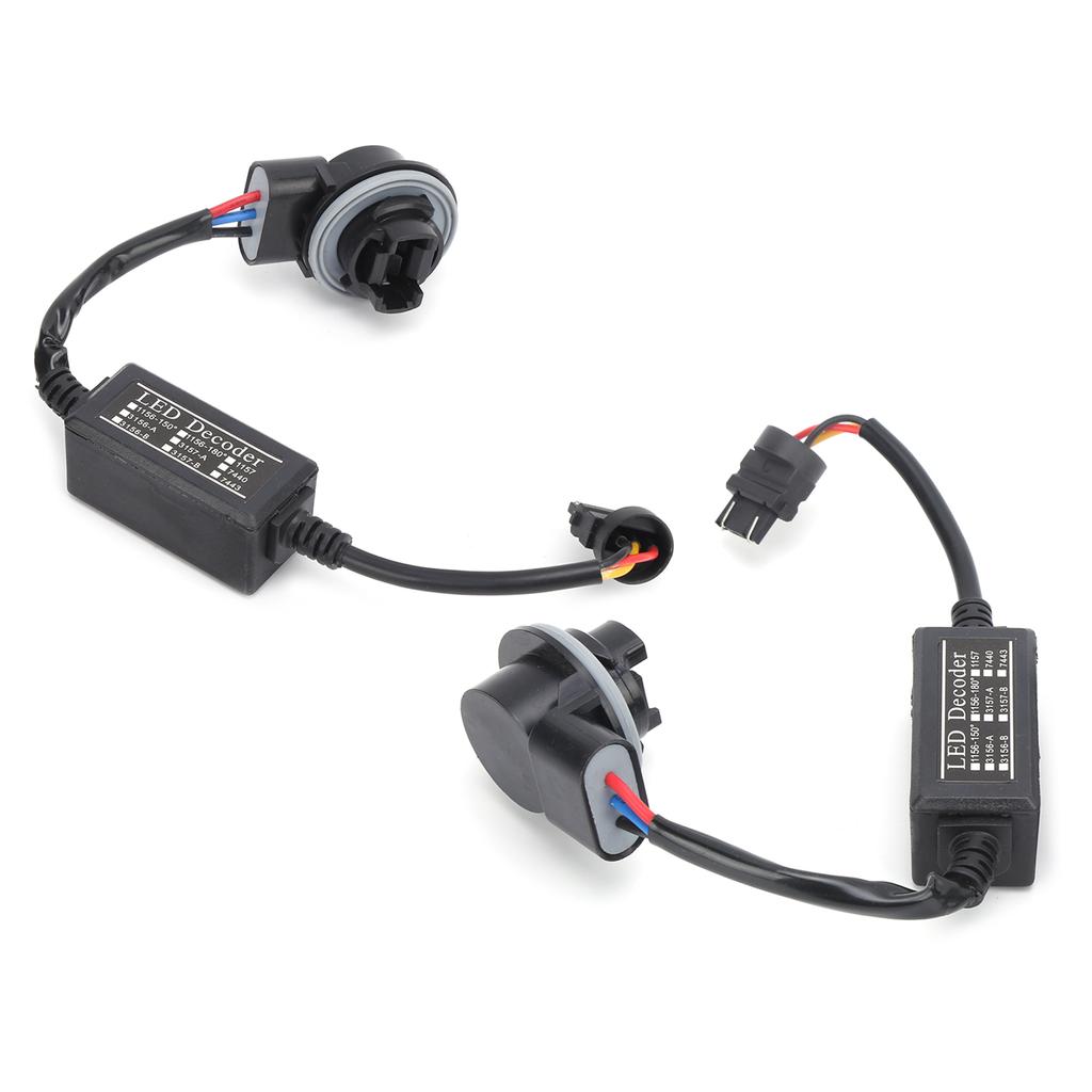 2pcs 3157B LED Decoder Load Resistor Canbus Flash Error Free Canceller for Car Headlight Fog Lamp