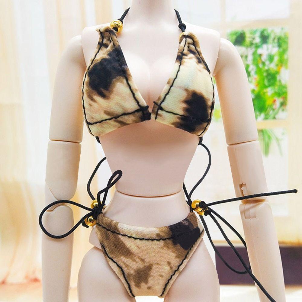 Modepuppe Badeanzug Bikini 30cm Puppen Sommer Strand Badeanzüge Kleidung Zubehör Mädchen Bestes Geschenk Spielzeug