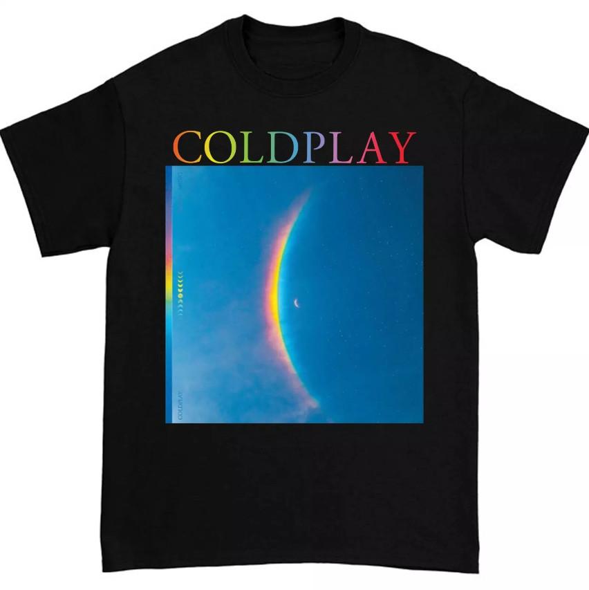New Coldplay Moon Music Unisex Unisex All Size Unisex T-Shirt XXXXL