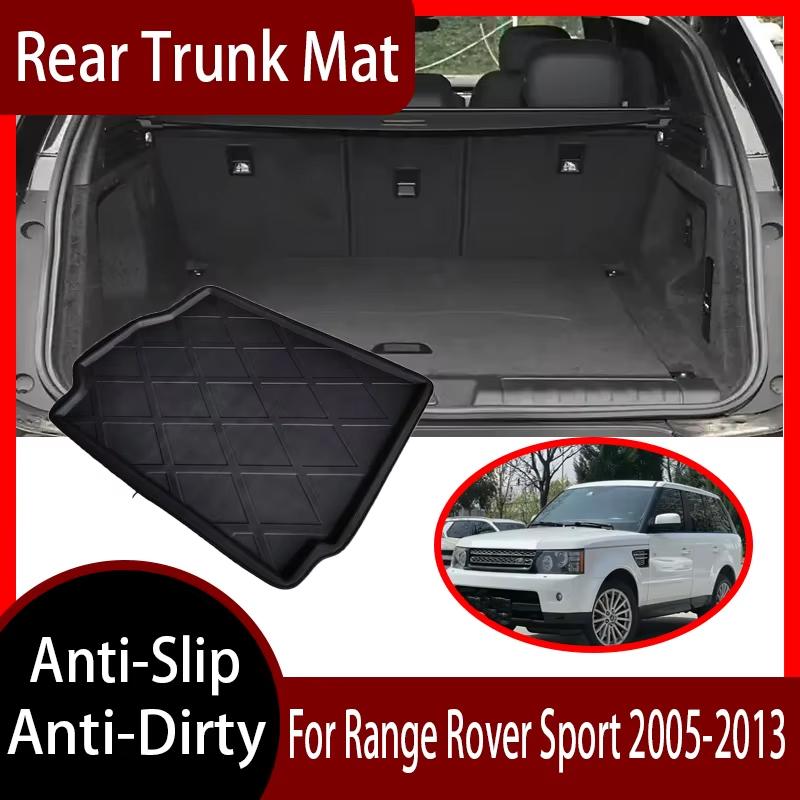 Trunk mat For Range Rover Sport L320 2005 2006-2013 Rear Trunk Boot Liner Mat Cargo Anti-Slip Waterproof Anti-Dirty Carpets Pad