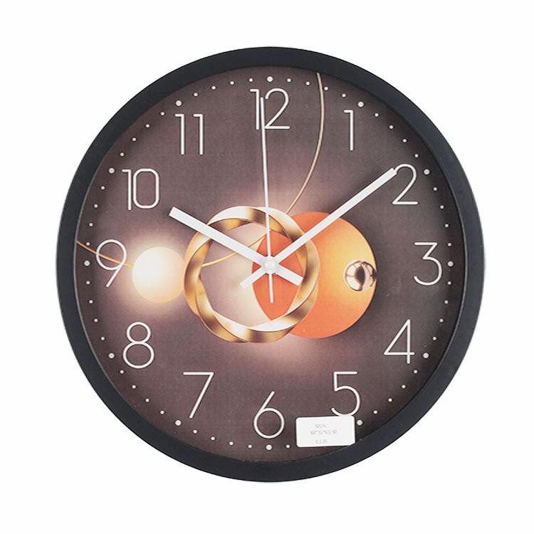 Cartoon Wall Clock for Boys and Girls Room Cute Silent Creative Quartz Children's Clock New Style