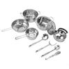 Cookware Set Stainless Steel Rustproof Stick Proof Thickened Pots Pans Set for Home Kitchen Restaura