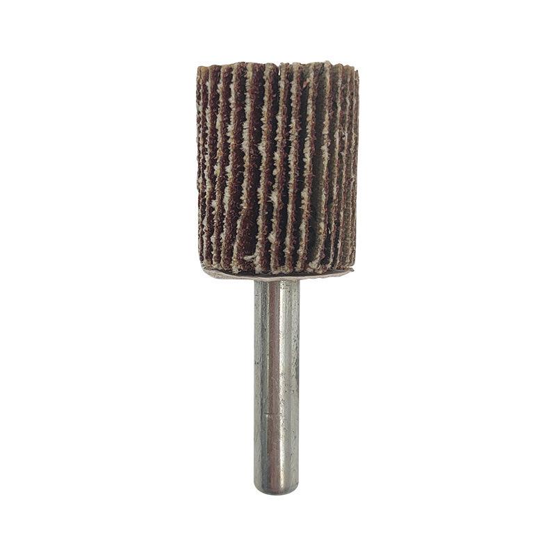 Sanding Head with Handle: Flap Wheel, Shaft Impeller, and Cylindrical Grinding Cloth