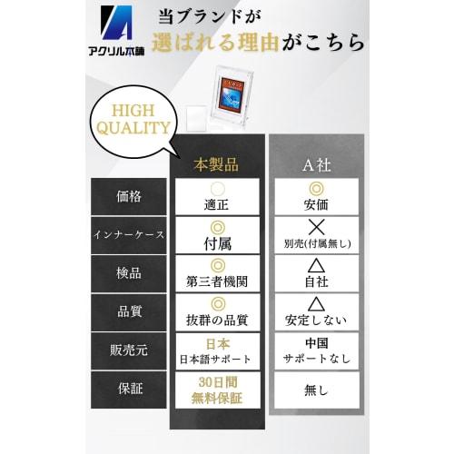 [1.8cm Thick, Premium Quality] Acrylic Honpo Screw-Down Display Case with UV Protection and Magnetic Loader, Stand, for Trading Cards (Clear, Holds 1