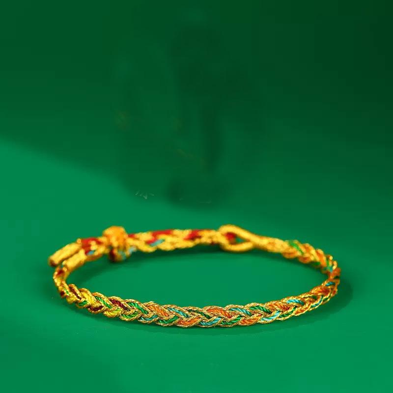 New Handmade Chinese Style Thread Bracelet Women Grade A String Charm Braslet Unfading Friendship Braclet Perfect Gift For Her