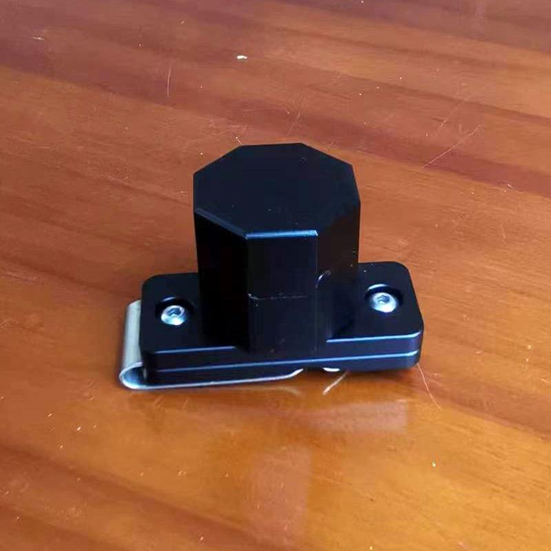 Pool Chalks Holder Magnetic Billiard Cue Chalks Holder with Aluminum Belt Clip