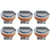 6Pcs Car Tail Light Taillamp \Bulb \Socket \4676589 04676589 For JEEP For Chrysler For Grand For Cherokee Car Lights Accessories