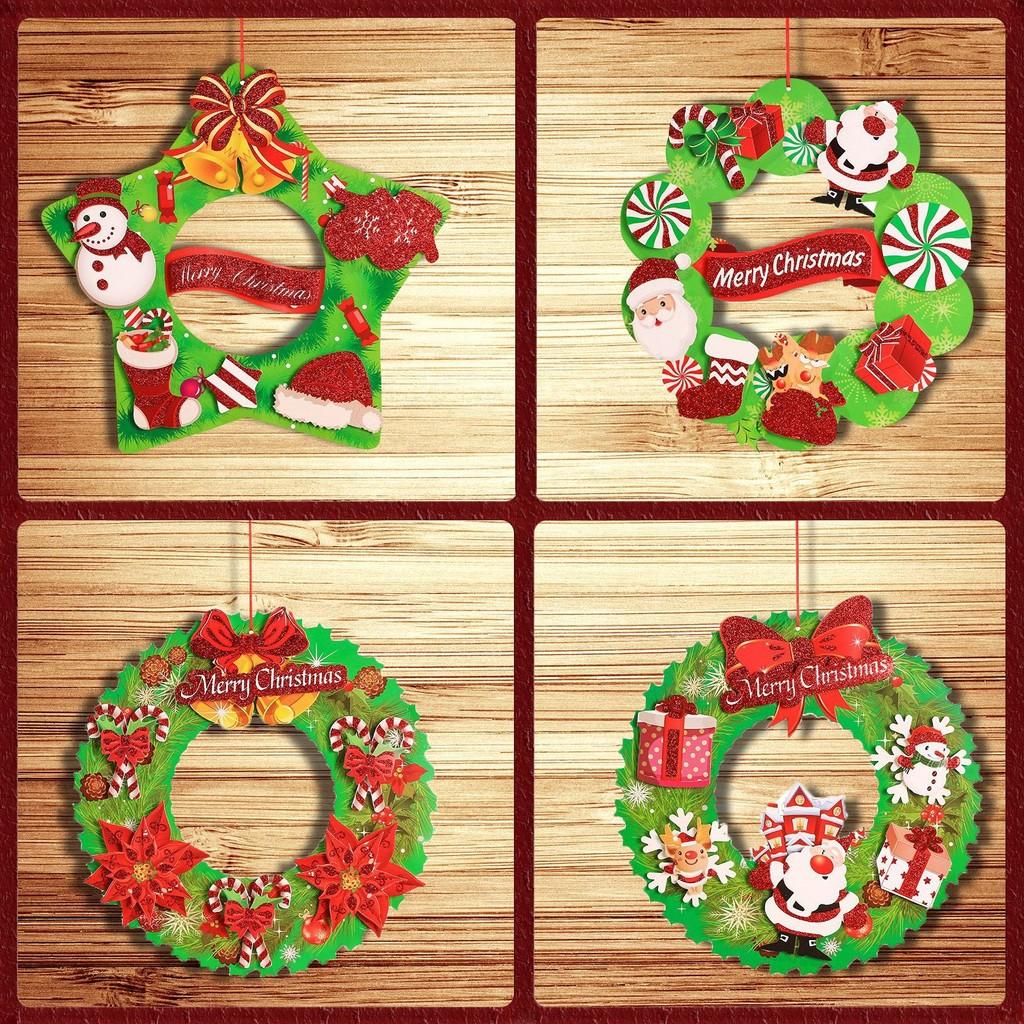 Christmas Snowman Decorative Old Man Wreath For Classy Indoor Settings Festive