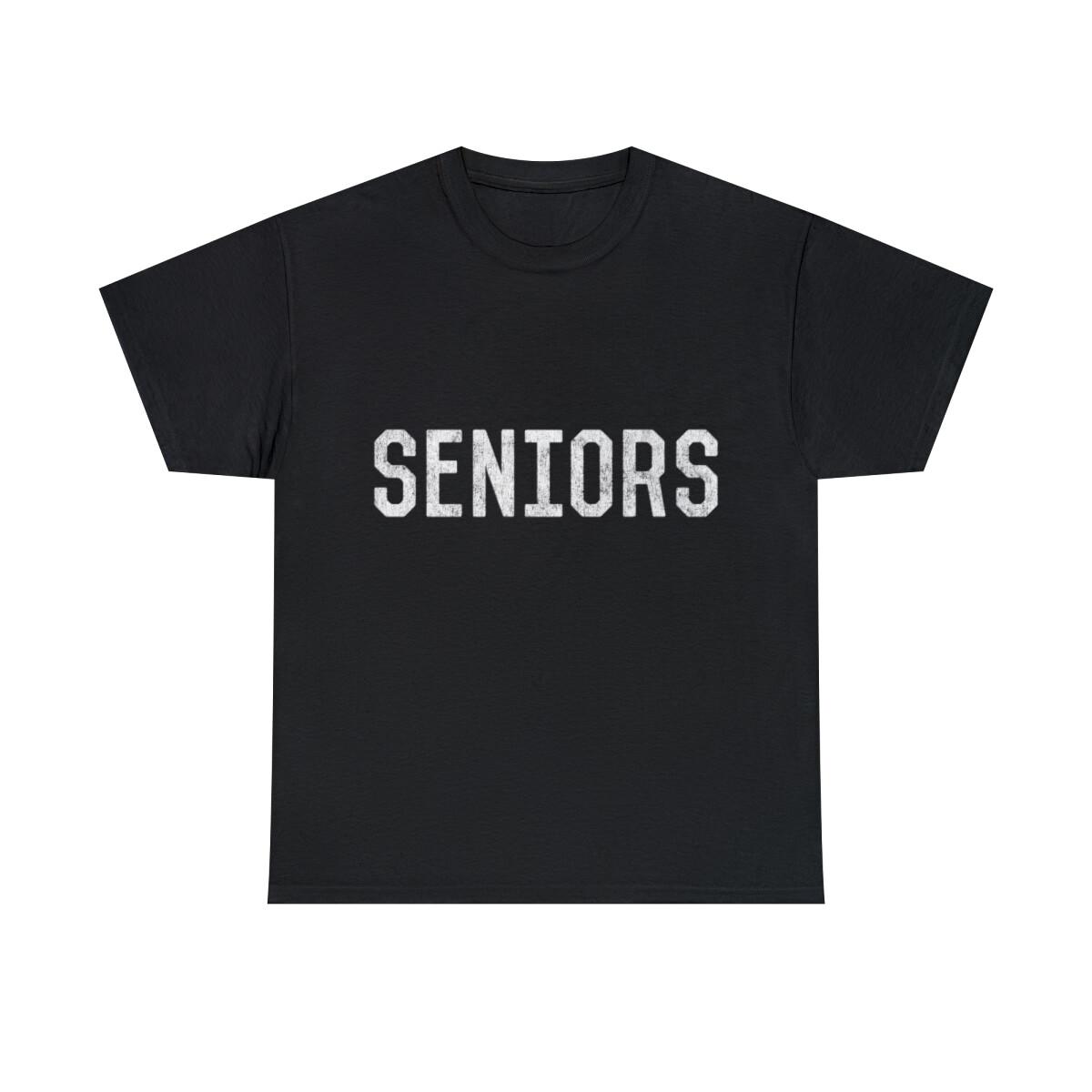 Retro Seniors Graphic Tee Shirt, S-5XL L