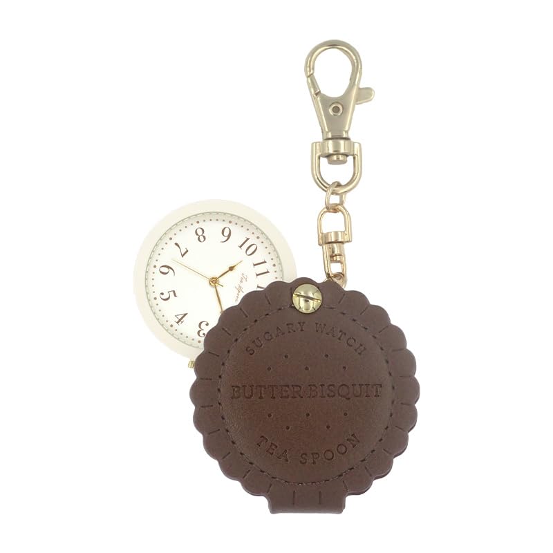 

[Follow] pocket watch Tea Spoon biscuit watch N03724A-6 DBR ladies