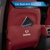 Car Seat Anti-Kick Pad Seatback Storage Protector Cover Accessories For SsangYong Actyon Korando Rexton Kyron Rodius Tivoli Muss