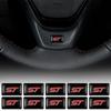 GUVR5 10pcs 3D Epoxy Resin Car Logo Sticker Badge Decoration Accessories Auto Styling For Ford Focus Fiesta MK4 Kuga Mondeo MK2 Ranger
