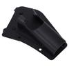 Fishing Rod Holster Plastic Belt Clip Sliding In Fishing Rod Holder for Outdoor Fly Fishing Shore Fishing Black