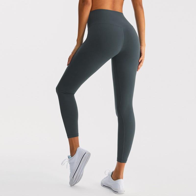 High Waist Yoga Leggings Women Seamless Bare-Skin Feel Butt-Lifting Quick-Dry Compression Workout Pants