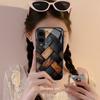 Exquisite Luxury High-end PhoneCase Glass TPU PhoneCase for Samsung Galaxy S26 S25 S24 S23 S22 S21 FE,Ultra,Plus Dropresistant