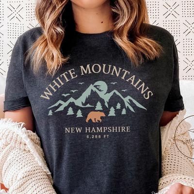 White Mountains Shirt, New Hampshire T-shirt - Unisex