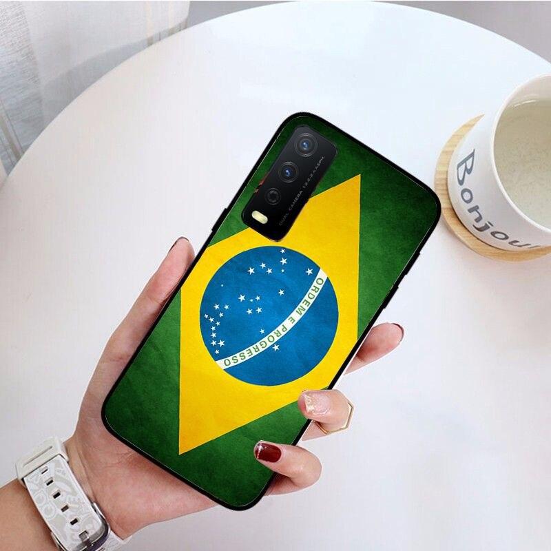 

Чехол для телефона с флагом Аргентины, Бразилии, Чили, Азербайджана, для vivo Y31 Y30 Y33S Y11S Y12S Y17 Y20 Y21S Y1S Y53S Y15 Y91C V23 VIVO Y1S