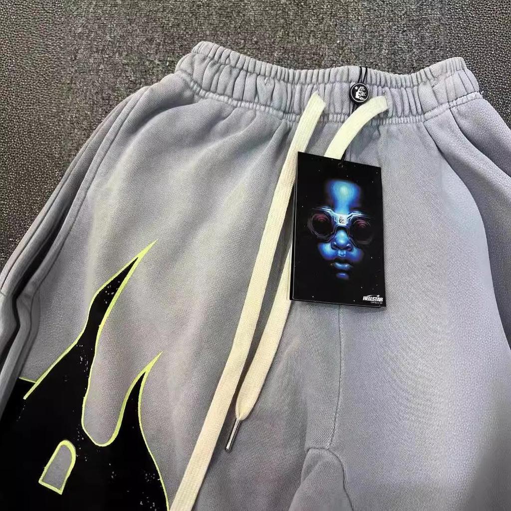 24FW Amerikanischer Retro Hellstar Studios Unisex Hoodie & Jogginghose