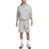 Nike Letter Print Drawstring Straight Shorts Men Bottoms Dark-Grey FB8831-063