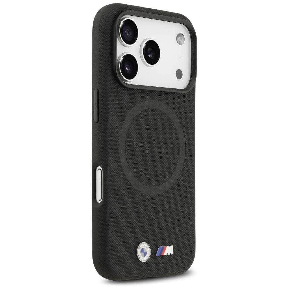 BMW M FW Metall-Logo MagSafe Hülle für iPhone 17 Pro Max Schwarz