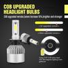 H4 H7 H11 Led Bulb COB Car LED Headlight Bulbs Hi-Lo Beam 6000K Car Headlamp 12V LED Light Car Lights Car Accessories Head Lamp Bulbs 7