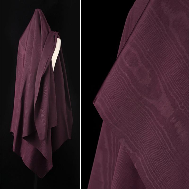 100x140cm Woodgrain Moire Jacquard Fabric Subtle Sheen Textured Textile for Creative Blazer DIY Bag Fashion Designer Material 100x140cm