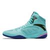 Anta Comfortable Non-Slip Durable High-Top Professional Wrestling Shoes Men Shoes Green Black Blue 412440103-7
