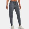 Under Armour Lightweight Quick-Dry Running Pants With Drawstring Women Bottoms Grey 1373083-012