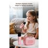 Haut-parleur Bluetooth Portable Sans Fil avec Microphone – Système Karaoké Tout-en-Un pour la Maison, l'Extérieur et le Chant (Prend en charge les basses et la carte mémoire)