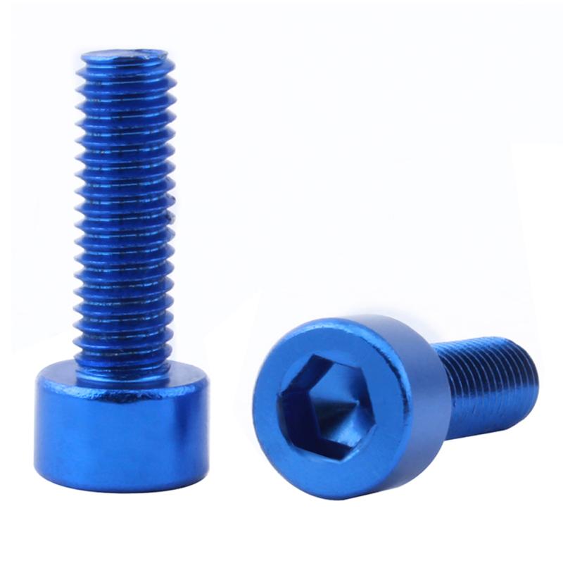 2pcs Bicycle Bottle  Cage Screw Mountain Fixie Gear Road Folding Bike Water Bottle M5*15MM  Screw