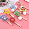 Breathing Exerciser Toys For Kids Whistle Floating Blow Pipe Balls Blowing Balloon Launcher Educational Toy