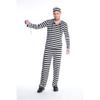 תחפושת אסיר/פושע איכותית לגברים להאלווין ואירועי תחפושות