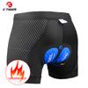 X-TIGER Herren Radunterwäsche Shorts 5D Gepolstertes Gel MTB Radhose Anti-Rutsch Beinabschluss Atmungsaktives Netz Radunterwäsche