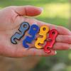 10Pcs Adjustable Tent Rope Buckle Aluminum Wind Cord Buckle Sturdy Rope Buckle For Outdoor Camping Tents Accessories