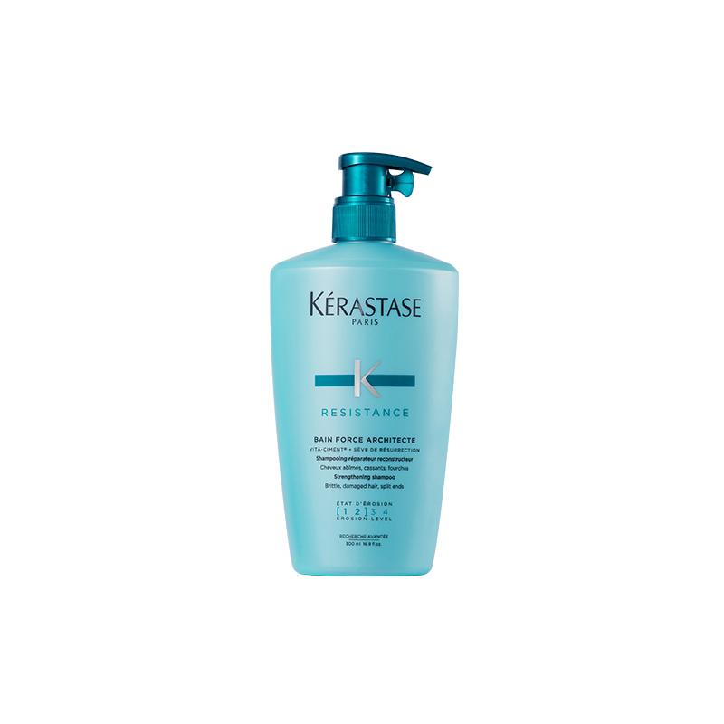 Kerastase Strong repairing shampoo, oil control, rich, fluffy and clean, soapy scent /// 500ml коричневый