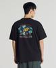 Nyuballanseu Nbneg21513 / Uni Nb Friends Earth Graphic Short Sleeve T-Shirt (Black)